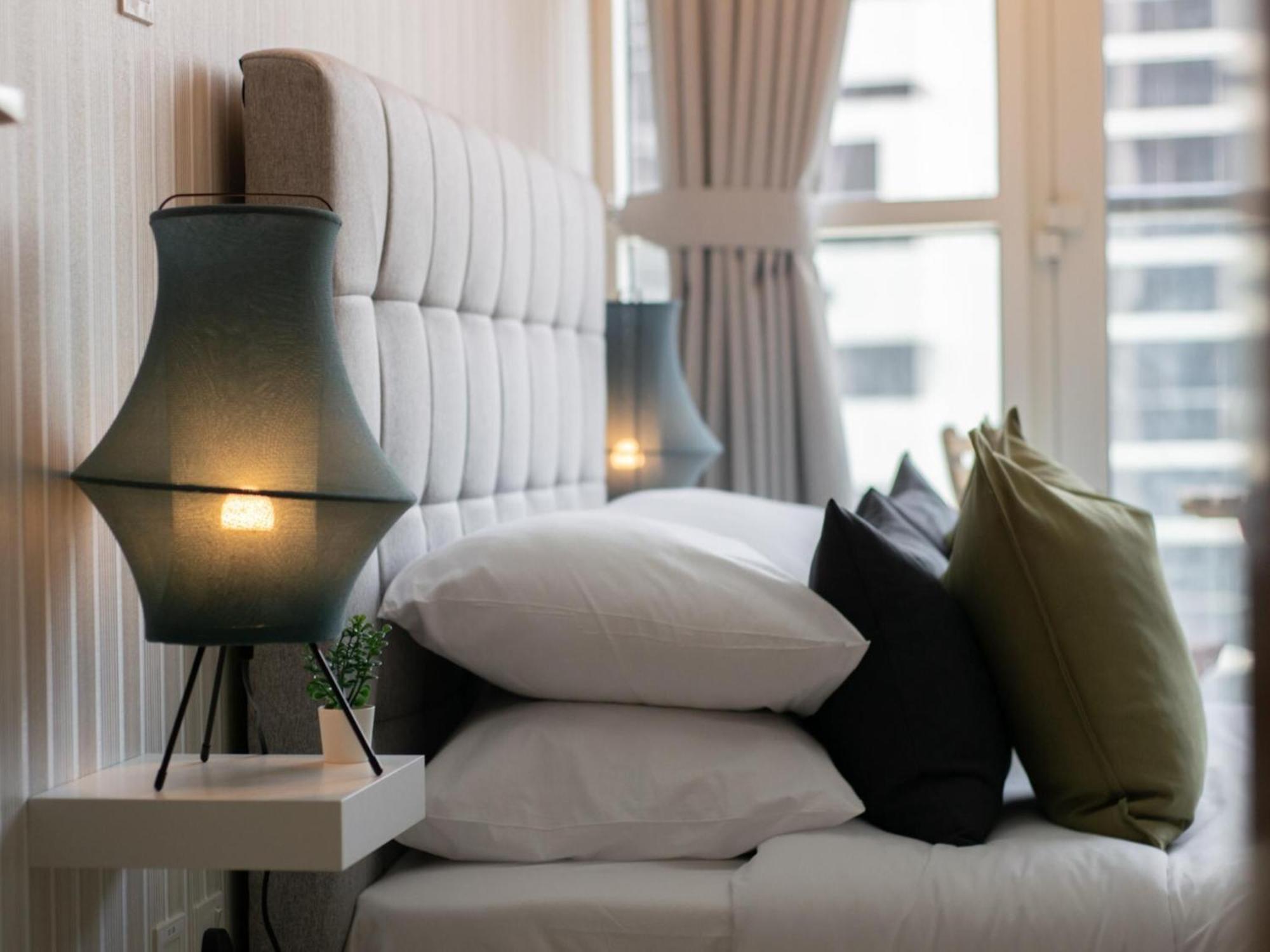 Luxe Apartments Near Dubai Mall Burj Khalifa Pool Gym Parking Luaran gambar