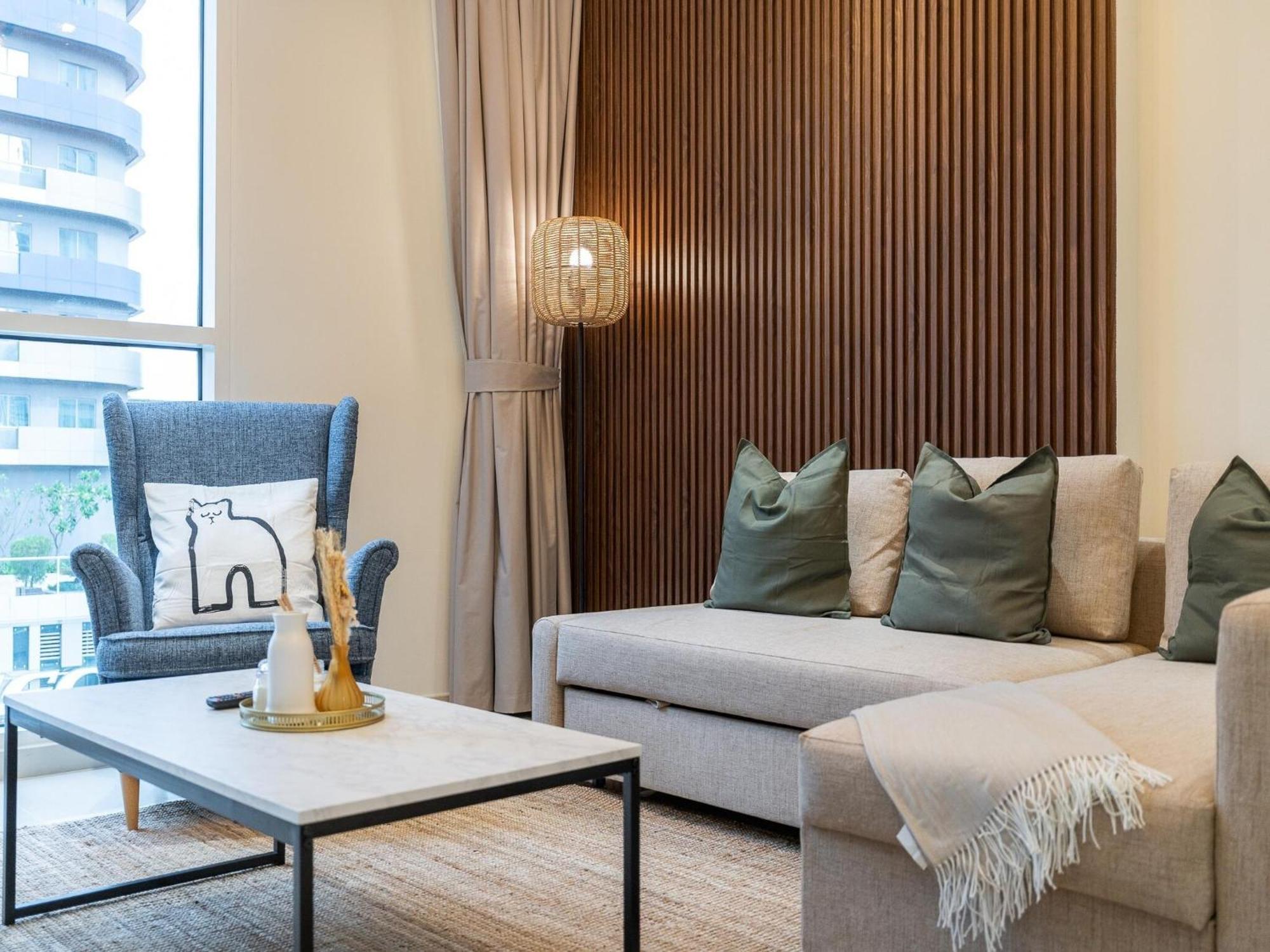Luxe Apartments Near Dubai Mall Burj Khalifa Pool Gym Parking Luaran gambar